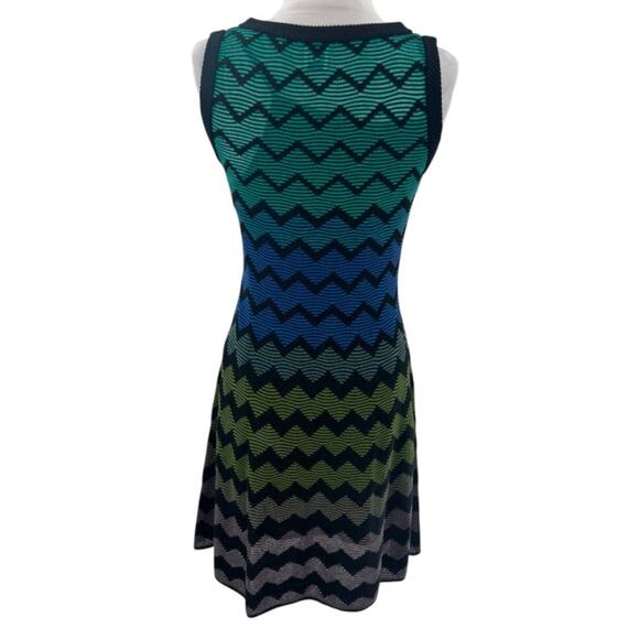 M Missoni zig zag fit and flare dress sz 6 - Picture 2 of 7